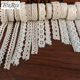 5m Ivory Cream Lace Fabric