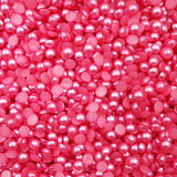 6mm Semi-Rounded Acrylic Imitation Pearls (300 Pcs)