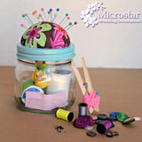 Round Pearl Head Pins (480 Pcs)