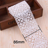 5m Ivory Cream Lace Fabric