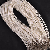 Leather String Cords with hooks (10 Pcs)