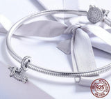 Dachshund Pendant Charms Fashion Jewelry 925 Sterling Silver Crystal Fit Bracelets & Necklaces Chain