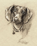Dachshund Unisex Cotton T-Shirt