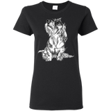 Wire-haired Dachshund Cotton Ladies'  T-Shirt
