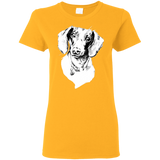 Dachshund Cotton Ladies' T-Shirt