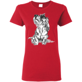 Wire-haired Dachshund Cotton Ladies'  T-Shirt