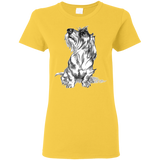 Wire-haired Dachshund Cotton Ladies'  T-Shirt