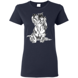 Wire-haired Dachshund Cotton Ladies'  T-Shirt