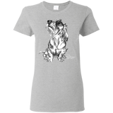 Wire-haired Dachshund Cotton Ladies'  T-Shirt