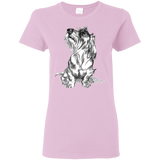 Wire-haired Dachshund Cotton Ladies'  T-Shirt