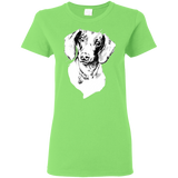 Dachshund Cotton Ladies' T-Shirt