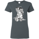 Wire-haired Dachshund Cotton Ladies'  T-Shirt