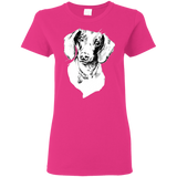 Dachshund Cotton Ladies' T-Shirt