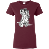 Wire-haired Dachshund Cotton Ladies'  T-Shirt