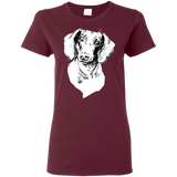 Dachshund Cotton Ladies' T-Shirt