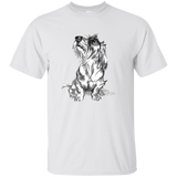 Wire-haired Dachshund Cotton Unisex T-Shirt