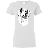 Dachshund Cotton Ladies' T-Shirt
