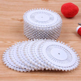 Round Pearl Head Pins (480 Pcs)