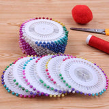 Round Pearl Head Pins (480 Pcs)