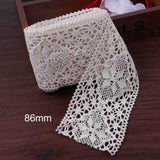5m Ivory Cream Lace Fabric