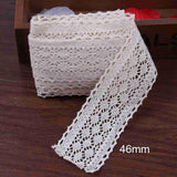 5m Ivory Cream Lace Fabric