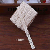 5m Ivory Cream Lace Fabric