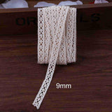 5m Ivory Cream Lace Fabric