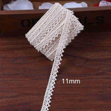5m Ivory Cream Lace Fabric