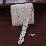 5m Ivory Cream Lace Fabric