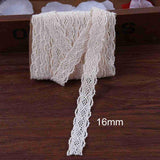 5m Ivory Cream Lace Fabric