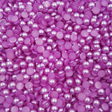 6mm Semi-Rounded Acrylic Imitation Pearls (300 Pcs)