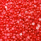6mm Semi-Rounded Acrylic Imitation Pearls (300 Pcs)