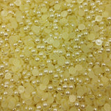6mm Semi-Rounded Acrylic Imitation Pearls (300 Pcs)