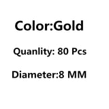 Plated Alloy Hollow Beads Charms