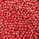 8mm Bright Shiny Round Acrylic Beads (100 Pcs)