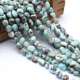 Natural Stone Beads 8-10mm Irregular Agate Jasper Quartz Gemstone Beads For Jewelry Making 15in