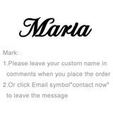 Personalized Name Crown Necklace Stainless Steel Charm Custom Name Jewelry Any Name Lots Of Font Style To Choose For Girls Kids