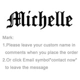 Personalized Name Crown Necklace Stainless Steel Charm Custom Name Jewelry Any Name Lots Of Font Style To Choose For Girls Kids