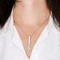 Vertical Bar Necklace Personalized