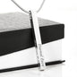 Vertical Bar Necklace Personalized