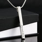 Vertical Bar Necklace Personalized