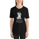 Dachshund Funny t-shirt Wirehaired Doxie Short-Sleeve Unisex T-Shirt