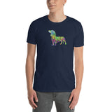 Dachshund Art Short-Sleeve Unisex T-Shirt. Men, Women T shirt.