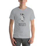 Dachshund Funny t-shirt Wirehaired Doxie Short-Sleeve Unisex T-Shirt