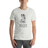 Dachshund Funny t-shirt Wirehaired Doxie Short-Sleeve Unisex T-Shirt