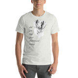Curious Funny Dachshund T-Shirt Short-Sleeve Unisex