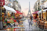 5D Diamond Diy Painting Full Drill Eiffel Tower Paris Street