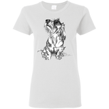 Wire-haired Dachshund Cotton Ladies'  T-Shirt