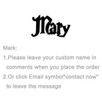 Personalized Name Crown Necklace Stainless Steel Charm Custom Name Jewelry Any Name Lots Of Font Style To Choose For Girls Kids